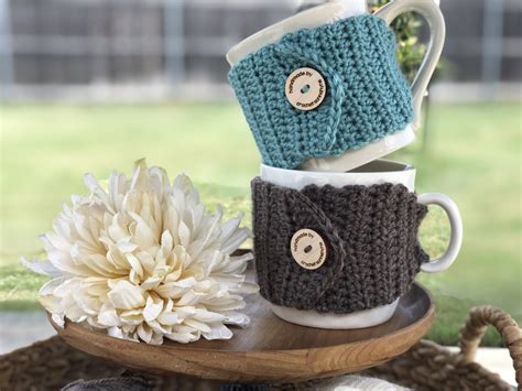 Coffee Cup Cozy - Crochet Sunnshyne