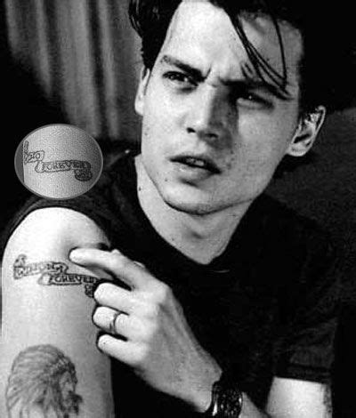 johnny depp tattoo winona forever to wino forever | Johnny depp and ...