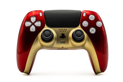 PS5 Controller | DualSense Wireless Custom| IronMan www.yourcolor.de