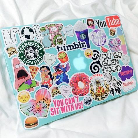 Top 10 laptop stickers cute được yêu thích nhất năm 2023