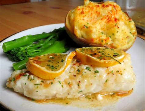 Lemon & Garlic Butter Baked Cod | The English Kitchen