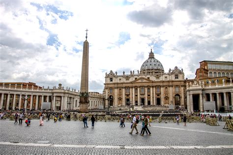 Visiting Saint Peter's Square in Vatican City