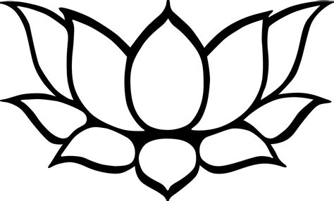 Lotus Drawing For Kids - ClipArt Best