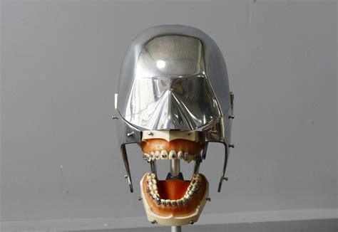 Vintage Aluminum Dental Manikin with Orthodontic Teeth Set — AGENT ...