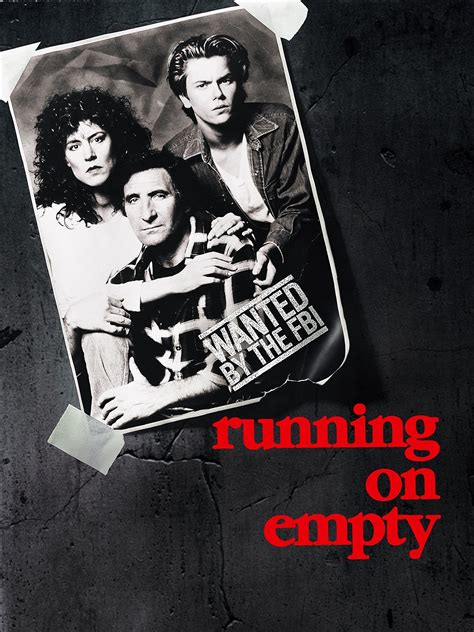 Running on Empty (1988) - Posters — The Movie Database (TMDB)