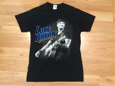 2013 LUKE BRYAN CONCERT T SHIRT MENS SMALL DIRT ROAD DIARIES TOUR ...