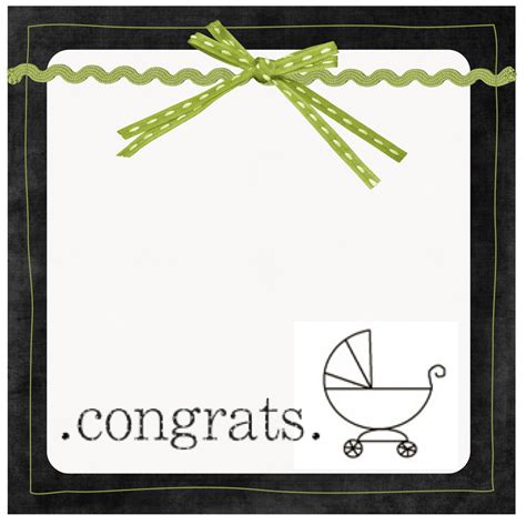 Free Printable Baby Shower Gift Cards / "Baby-Shower Gift Add-a-Photo ...