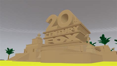 20th Century Fox 2009 Logo By Matt Hoecker - Download Free 3D model by ...