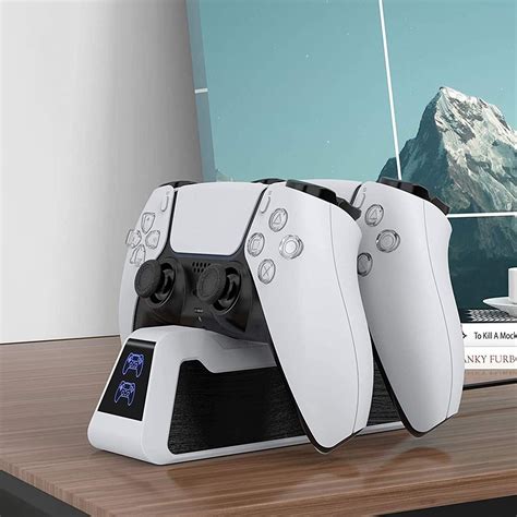 Charger Stand for PS5 DualSense Controller, Controller Type-C Fast Dual ...