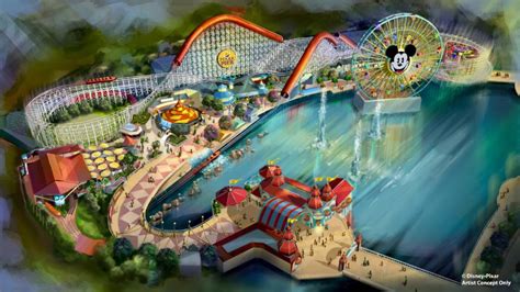 Pixar Pier Details Revealed: Incredicoaster, Inside Out Land, RIP Cove ...