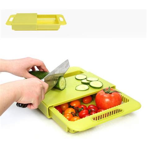 This 3-in-1 Over-The-Sink Cutting Board Lets You Clean, Chop, and Collect