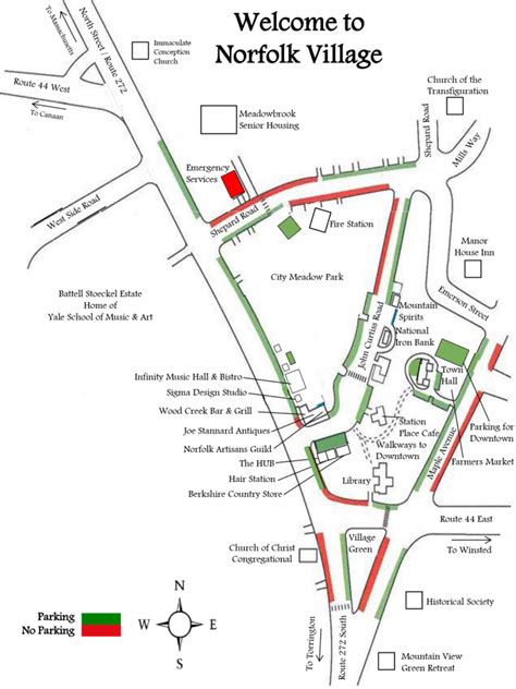 Norfolk Parking Map - A Weekend in Norfolk