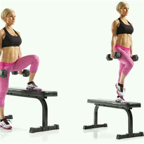 Dumbbell Lateral Step Up by Silas Eisenback - Exercise How-to - Skimble