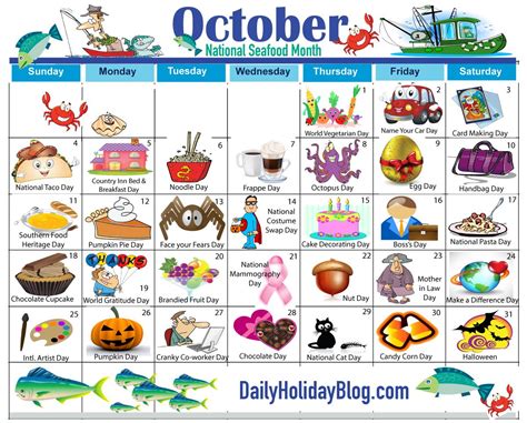 Free Printable Calendar Fun Holidays | Images and Photos finder