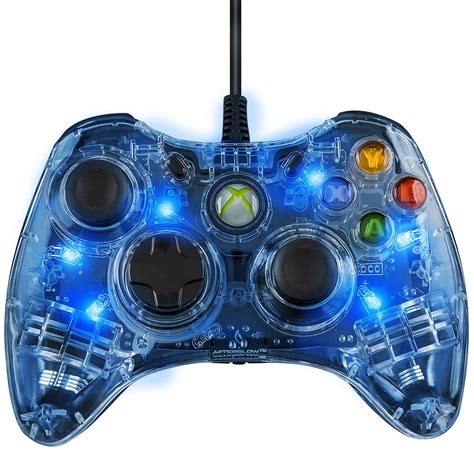 Best Buy: PDP Afterglow AX.1 Controller for Xbox 360 Blue PL-3602