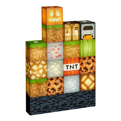 Buy PaladoneMinecraft Block Building Lamp - 16 Rearrangeable Light ...