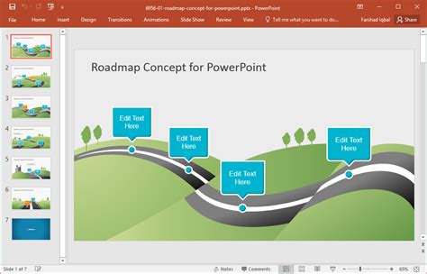 Roadmap Template Ppt Free Download