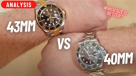 43MM VS 40MM WATCHES, WHICH IS THE BEST? - YouTube