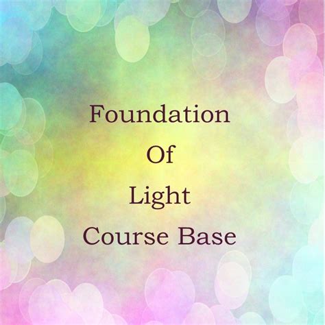 Foundation of Light Practioner — Nelle Mack