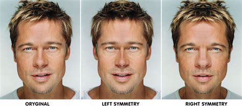 Faces Photoshopped To Reveal Perfect Symmetrical Features | memolition