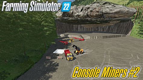 FS22 Mining Map For PS4 PS5 Xbox Farming Simulator