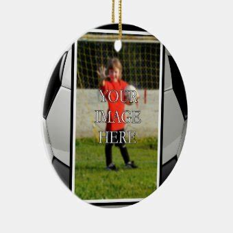 Personalized Soccer Ornament | Zazzle