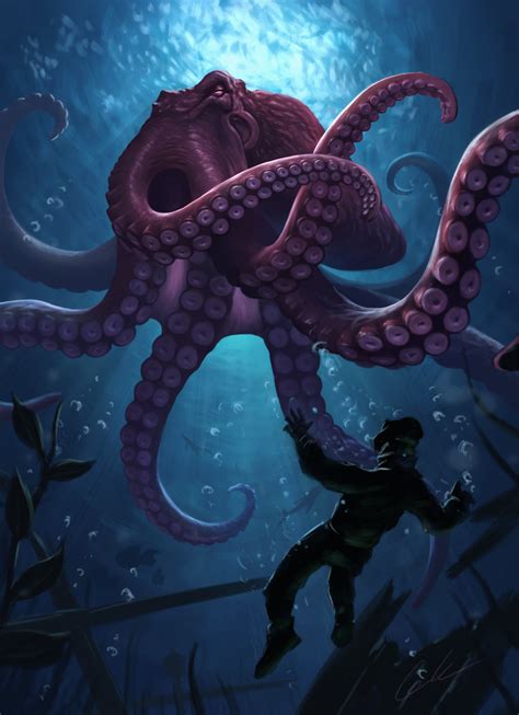 ArtStation - Kraken of the Deep