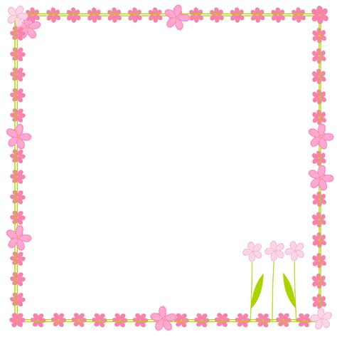 Spring Clipart Borders | Free download on ClipArtMag