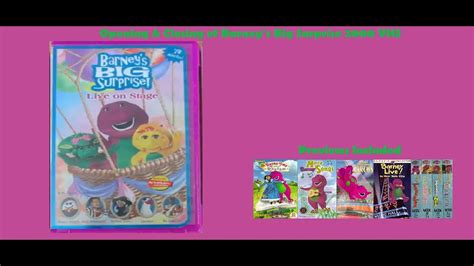 Barney Vhs Opening