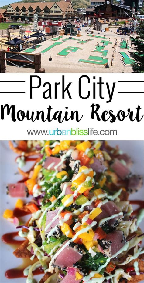 Park City Summer Activities at Park City Mountain | Urban Bliss Life