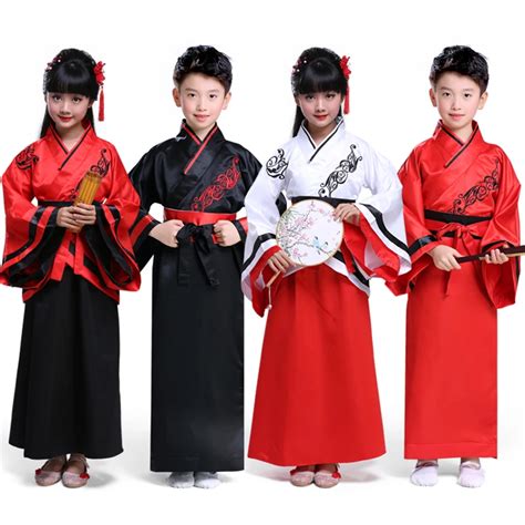 2019 New Year Traditional Chinese Clothing for Kids Red Cheongsam Set ...