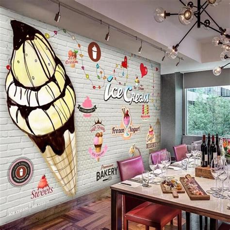 Some ideas can help you design your ice cream shop very attractive