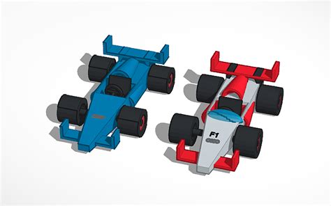 3D design F1 race car | Tinkercad