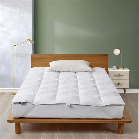 Serta 0.1-in D Cotton Full Hypoallergenic Mattress Topper in the ...