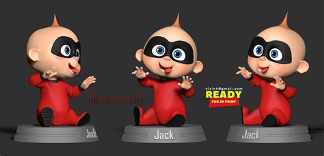 ArtStation - Jack-Jack Parr - Incredibles Fanart | Resources