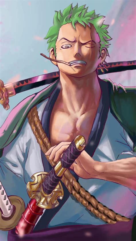 Get Roronoa Zoro One Piece Wallpaper 4K Phone PNG