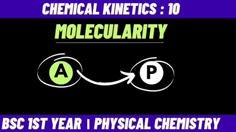 Molecularity | Order of a reaction VS Molecularity | Chemical kinetics ...