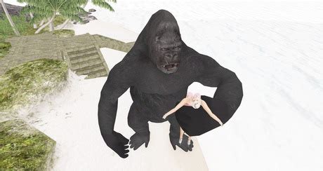 Second Life Marketplace - funny king kong AFK