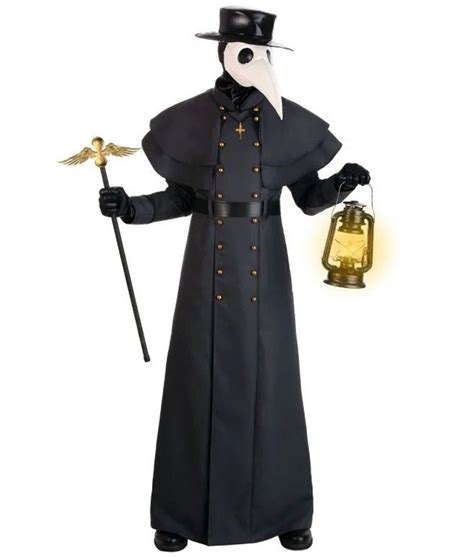 Halloween Victorian Plague Doctor Coat - Jackets Expert