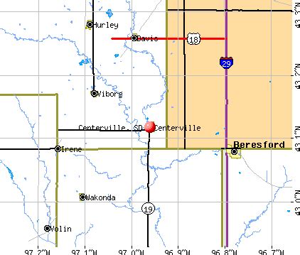 Centerville, South Dakota (SD 57014) profile: population, maps, real ...