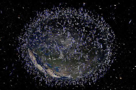 Picture Of All The Satellites Orbiting Earth - PictureMeta