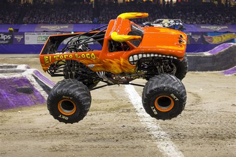 Monster Jam trucks fly high at the BJCC Legacy Arena this weekend - al.com