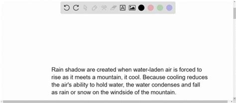 SOLVED:What is a rain-shadow desert? How does it form?