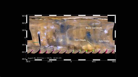 Mars Weather Map, Aug. 5 – NASA Mars Exploration