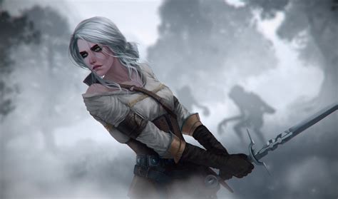 Ciri The Witcher 3 Digital Art 4k, HD Games, 4k Wallpapers, Images ...