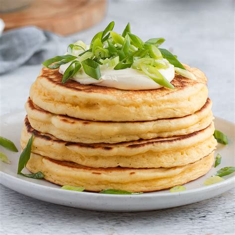 Savoury Cheese Pancakes - A Baking Journey