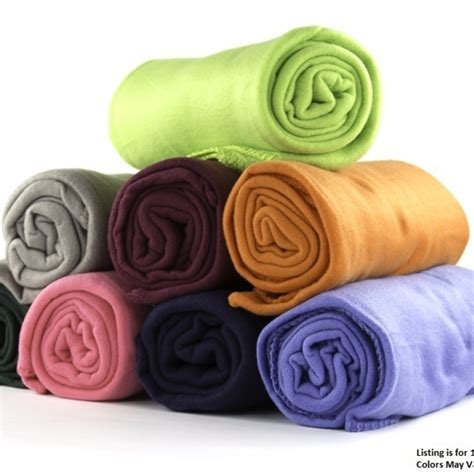 50x60 Inch Super Soft Fleece Throw Blanket - Assorted Colors | eBay