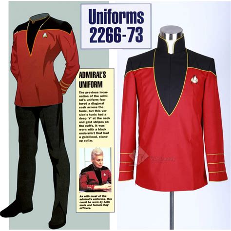 Star Trek Voyager Admiral's Uniform Jacket Costume