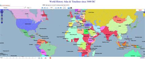 Interactive map: 5015 years of world history, 3000... - Maps on the Web