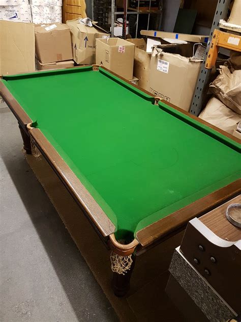 6ft SNOOKER TABLE - Bernard Harvey Pool Tables Cornwall